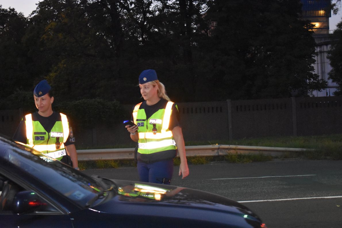 Ittas vezetőkre vadásztak a rendőrök Győrben 1