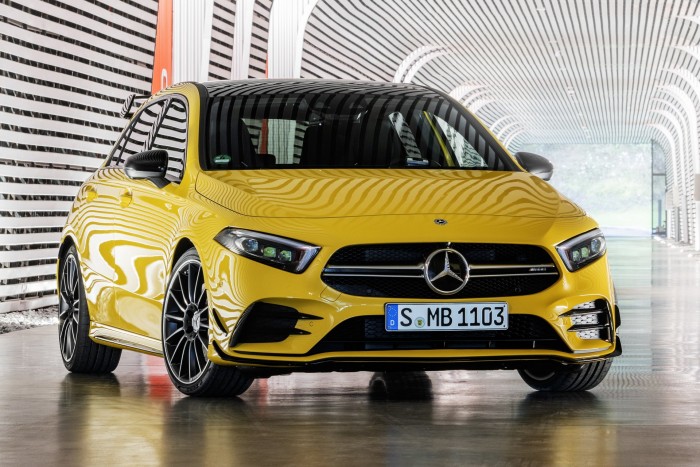 Megérkezett a Mercedes legkisebb sportmodellje 4 Megérkezett a Mercedes legkisebb sportmodellje 4