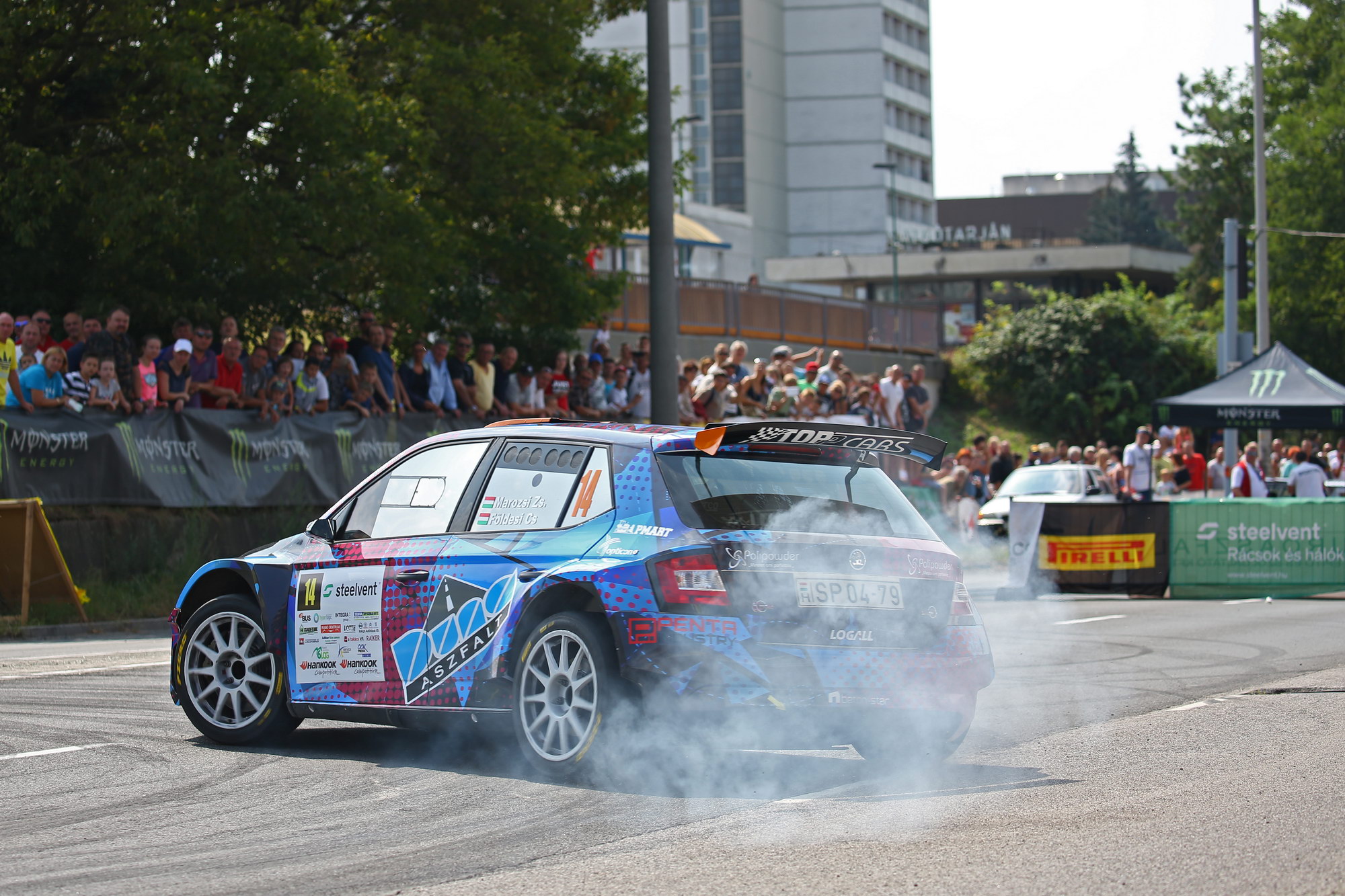 Hazai győzelem, villanyoszlop-rekonstrukció és doppingellenőrzés az Ózd-Salgó Rallye-n 12