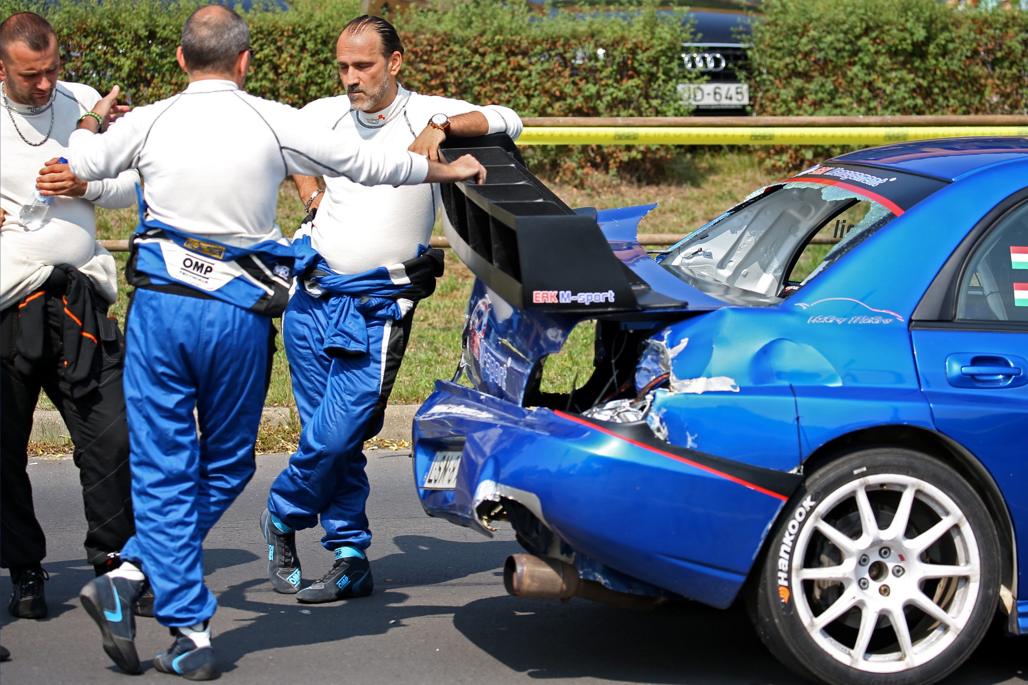 Hazai győzelem, villanyoszlop-rekonstrukció és doppingellenőrzés az Ózd-Salgó Rallye-n 14