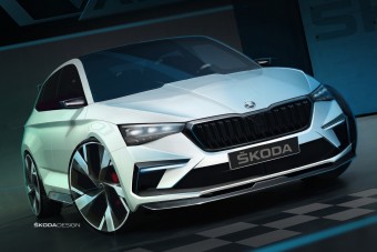Hibrid sportautó a Škodától