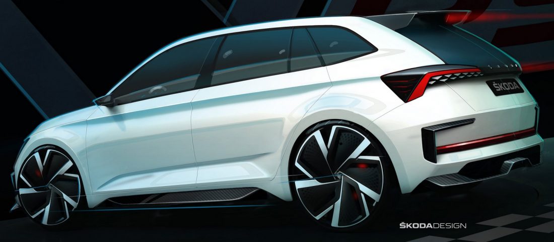 Hibrid sportautó a Škodától