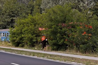 Simán legyorsulta egy futó a Mátészalka-Debrecen közötti személyvonatot