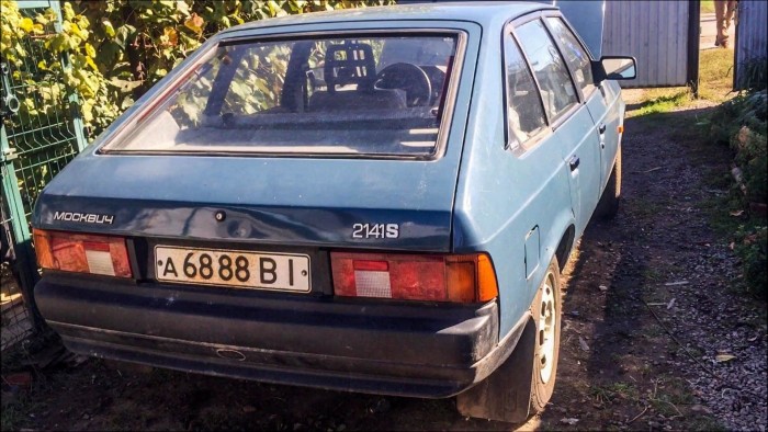 A jövőnek szánt kincs volt ez a Moszkvics, amit új korában támasztottak le 2