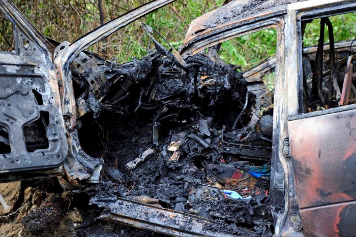 Megrázó fotókon az Esztergomnál porig égett Suzuki 2 | Vezess Megrázó fotókon az Esztergomnál porig égett Suzuki 2