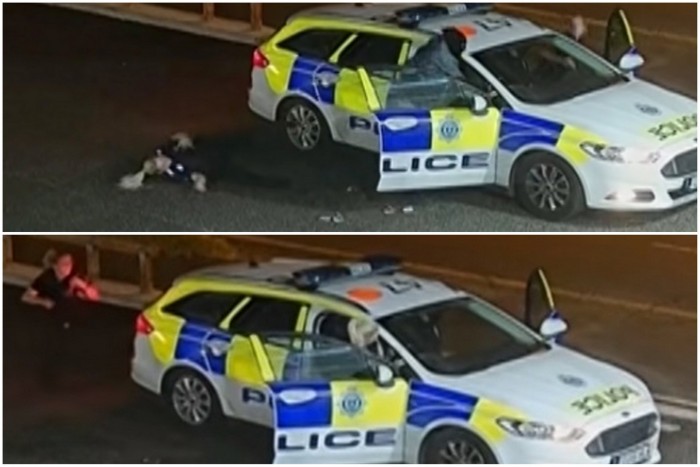 Rendőrautóval akart menekülni a fegyveres rabló