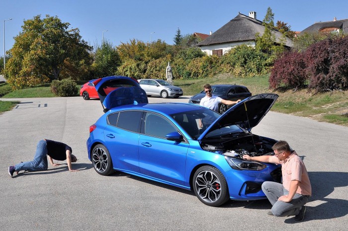 Összehasonlító teszt: Focus, Ceed, Civic vagy még mindig a Golf a legjobb? 277 Összehasonlító teszt: Focus, Ceed, Civic vagy még mindig a Golf a legjobb? 277