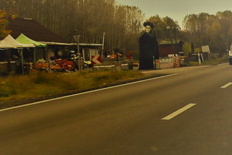 Ijesztő kísértetet fotóztak a 31-es úton