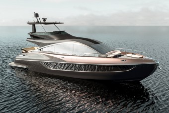 Már gyártják a Lexus szuperjachtját