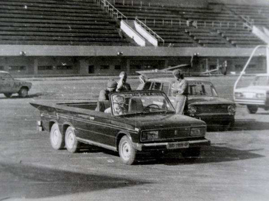 Egyedi hatkerekű Lada került elő a múltból 3