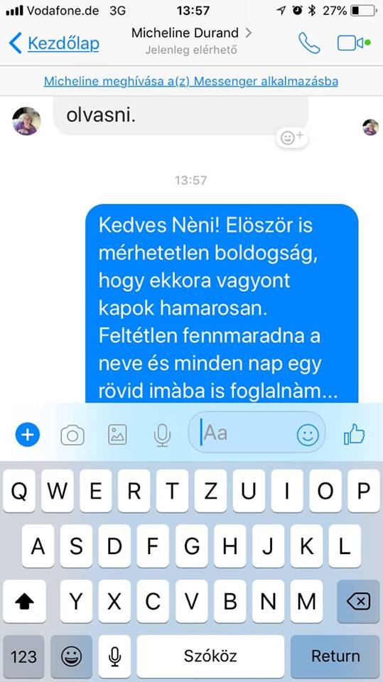 Ezért a Facebook-üzenetért András megérdemli, hogy felkerüljön a fejére egy babérkoszorú 5