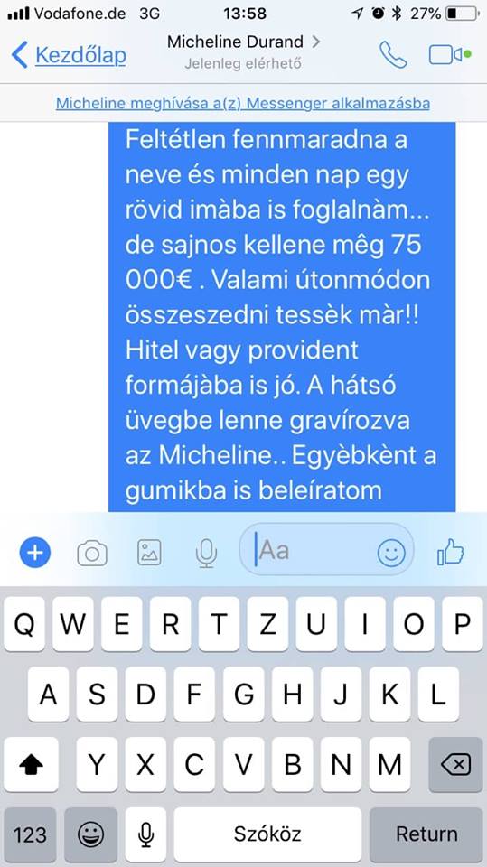 Ezért a Facebook-üzenetért András megérdemli, hogy felkerüljön a fejére egy babérkoszorú 6