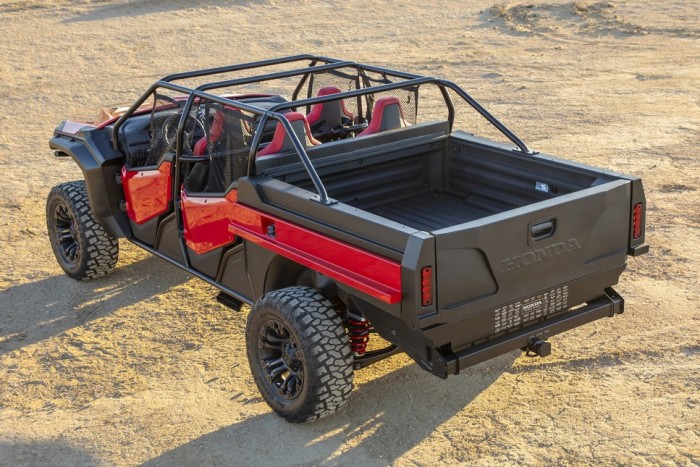 Homokfutó pickup-izét épített a Honda 64 Homokfutó pickup-izét épített a Honda 64