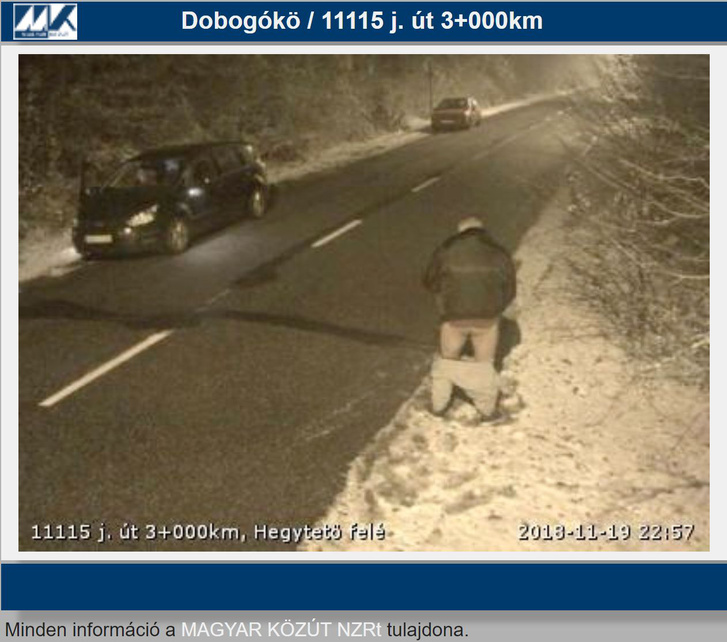 Ez a magyar forgalomfigyelő kamera már látott cifra dolgokat 5