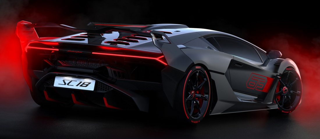 Egyedi vadászbombázó a Lamborghinitől