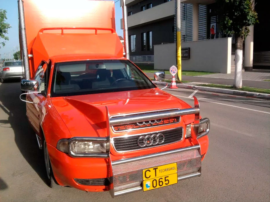 Ezt a román Audi-kamiont látva szem nem marad szárazon 2