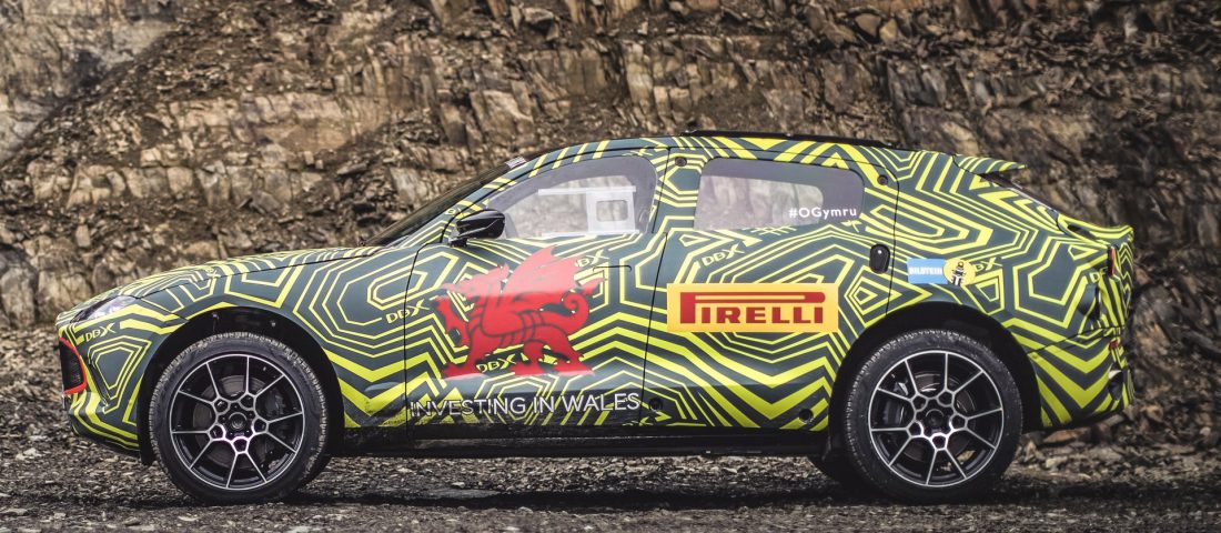 Már tesztelik az Aston Martin terepjáróját