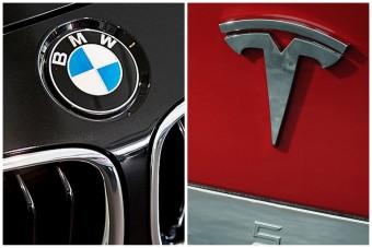 A Tesla lenyomta a BMW-t