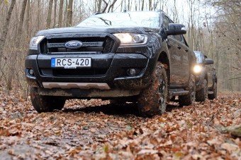 Sárjárás Ford Rangerekkel