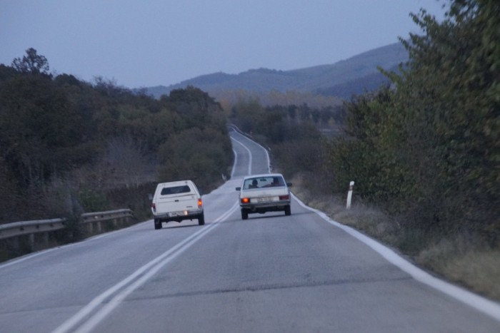 Görögország novemberben, autóval: szakadt pickupok és száguldás mindenen át 243 Görögország novemberben, autóval: szakadt pickupok és száguldás mindenen át 243
