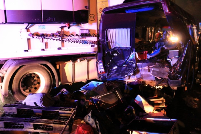 Képeken a 81-esen történt halálos baleset