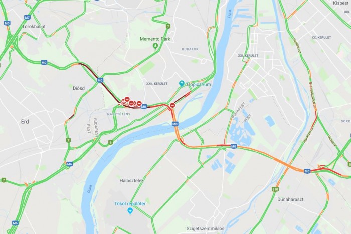 Karácsony van az M0-áson, elég durva a helyzet 2