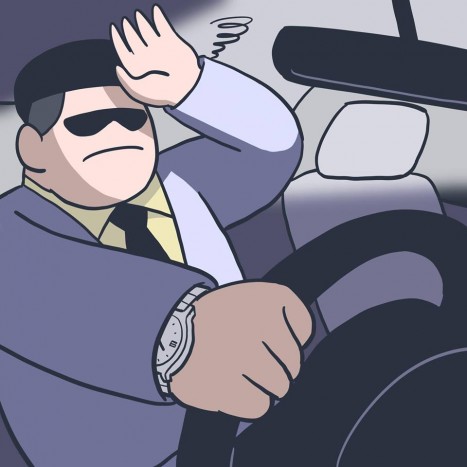 Ezt érdemelné minden türelmetlen autós, aki levillog másokat a belső sávban 2