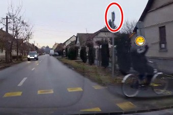 Összecsaptak az autósok és a bringások egy bunkó és szabálytalan makói kerékpáros miatt