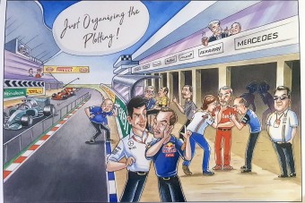 F1: Semmi különös, csak megy a szervezkedés!