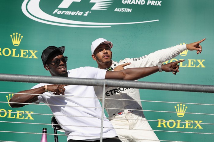 F1: Usain Bolt kihívta Lewis Hamiltont
