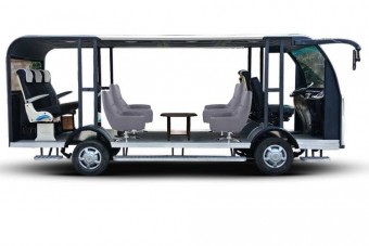 Napelemes önjáró busz készült