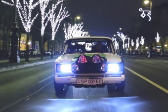 Verseny-Ladával zúztak végig Budapesten