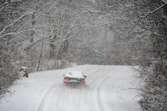Képeken az országot beborító havazás