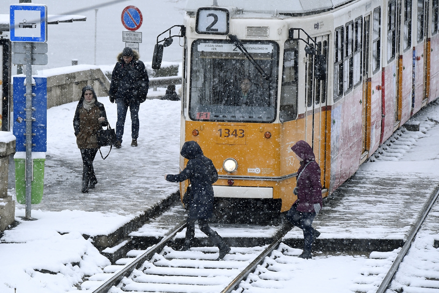 Képeken az országot beborító havazás 10