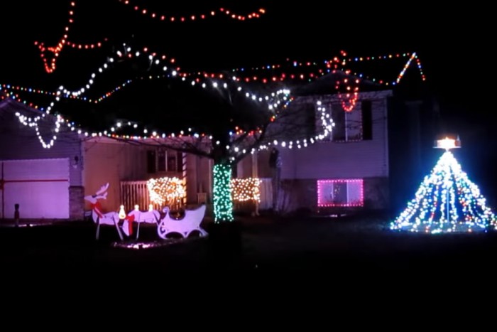 Videó: F1-es fényshow karácsonyra