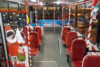 A fényvillamos után jön a Mikulásbusz Budapesten