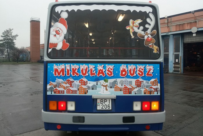 A fényvillamos után jön a Mikulásbusz Budapesten 1 | Vezess A fényvillamos után jön a Mikulásbusz Budapesten 1