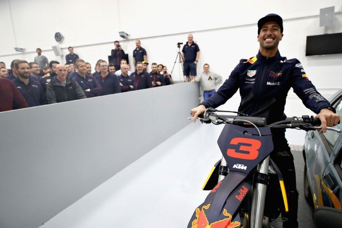 Ricciardo utolsó látogatása a Red Bullnál