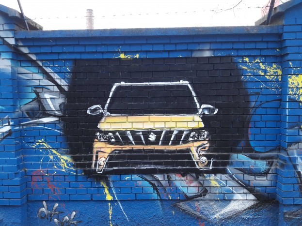 Egy magyar Suzuki-rajongó műve Budapesten 3