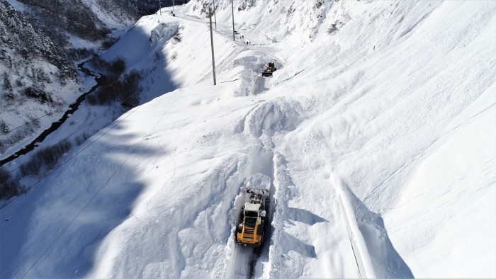 Több települést elzárt a hó, az oroszok így oldják meg a helyzetet 1