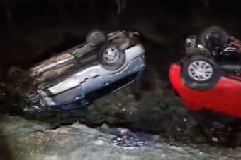 Videó a súlyos vadbeleset helyszínéről a 86-oson