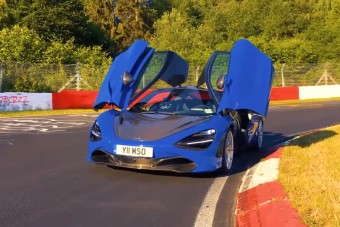 A Nürburgring leggyorsabb autói közé került a McLaren 720S