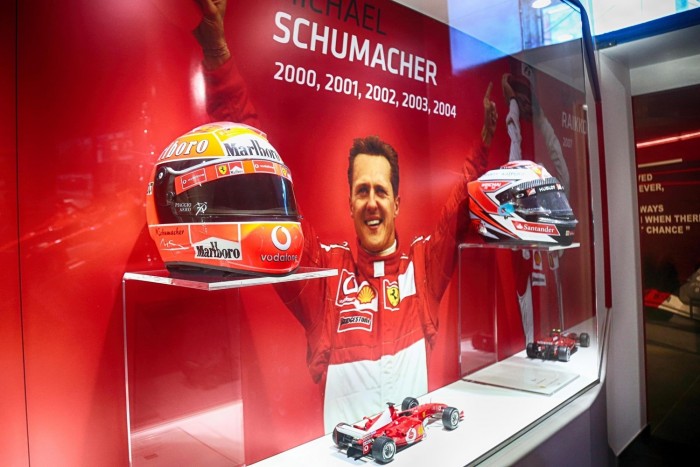 Schumacher kiállítás nyílt a Ferrari Múzeumban