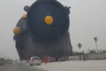 Ilyen hatalmas guruló rakományt még nem láttál