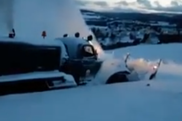 Akkora a hó a németeknél, hogy elővették a jó öreg orosz technikát