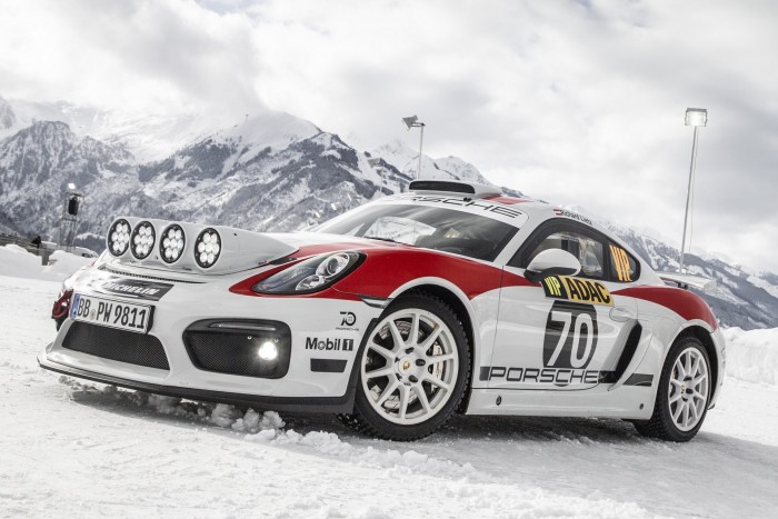 Hóban csapat a leendő rali-Porsche