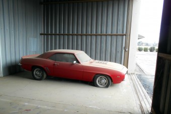 Hangárban találták meg ezt a klasszikus Camarót