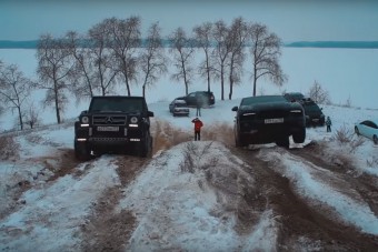 Összeeresztették napjaink legdrágább terepjáróit és SUV-jait, igen kemény körülmények között