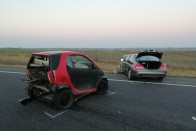 Képeken az M6-oson történt baleset 6 Képeken az M6-oson történt baleset 6