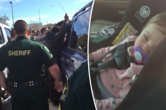 Lezárt autóból mentett csecsemőt egy fegyenc